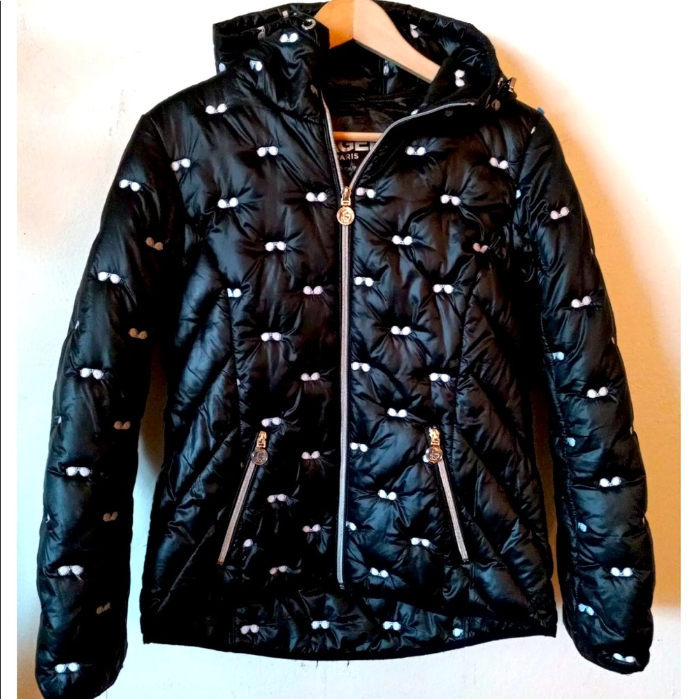 Karl Lagerfeld Paris hooded jacket.